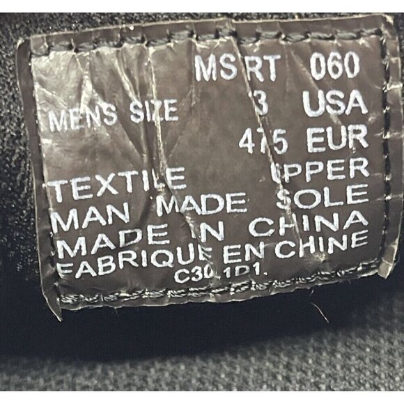 Lugz Strider Chukka Ankle Boots Dark Gray Denim Men's Shoes Size 13 Sneakers - Picture 7 of 8